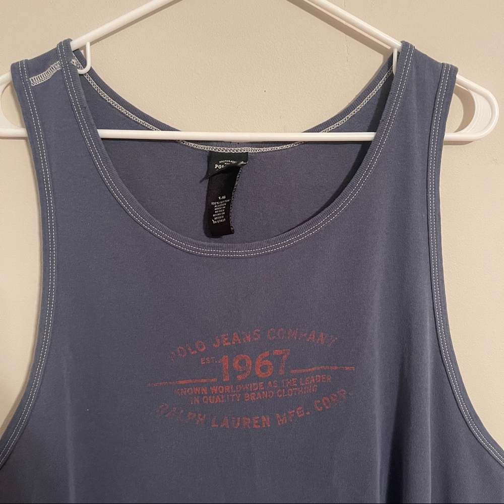 Vintage Polo Jeans Ralph Lauren tank top
